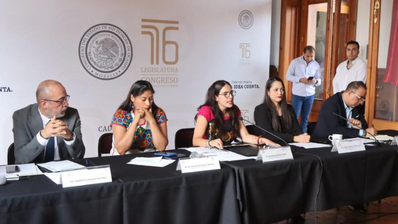 El Congreso del Estado de Michoacán, un espacio abierto al diálogo en pro de las comunidades indígenas de Michoacán. 
