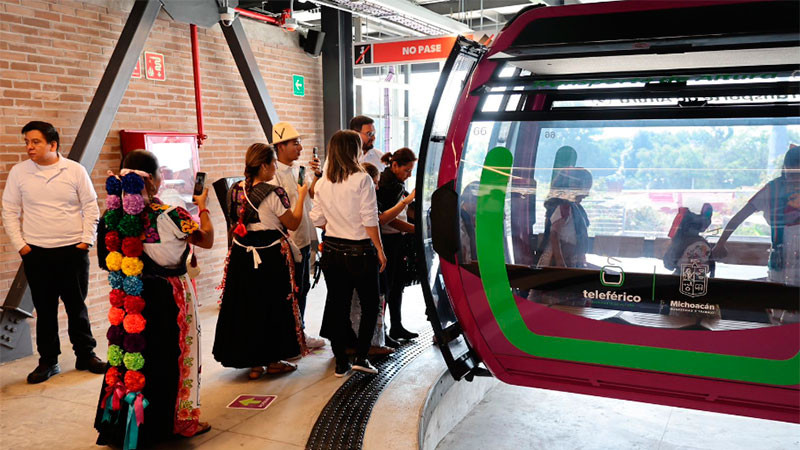 Michoacán se suma a los destinos con teleféricos turísticos en México 