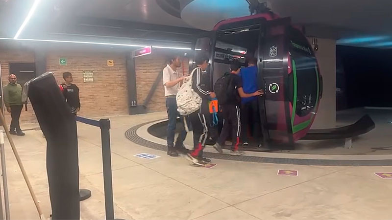 Tormenta eléctrica obliga a parar el teleférico de Uruapan; ya fue restablecido el servicio  