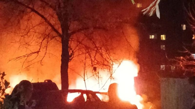 Ataque masivo con drones en Sumy deja 4 personas heridas y daños en infraestructura civil 