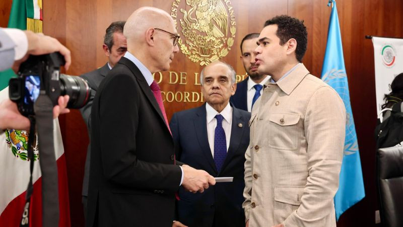 Senador Pablo Angulo denuncia ante la ONU crisis de desapariciones en México 