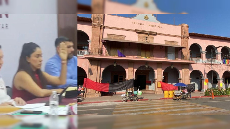 Señalan a alcaldesa de Apatzingán, Michoacán, por presunta coacción: beneficios laborales y jubilaciones al 100% a cambio de abandonar el sindicato 