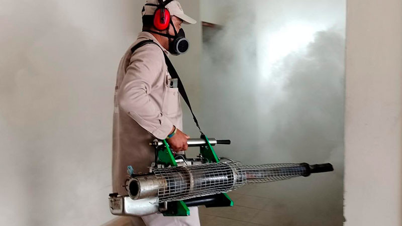 Mantienen operativo permanente de control larvario en el oriente de Uruapan para frenar brotes de dengue 
