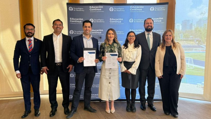 PRI y Tec de Monterrey firman convenio para impulsar el liderazgo femenino 