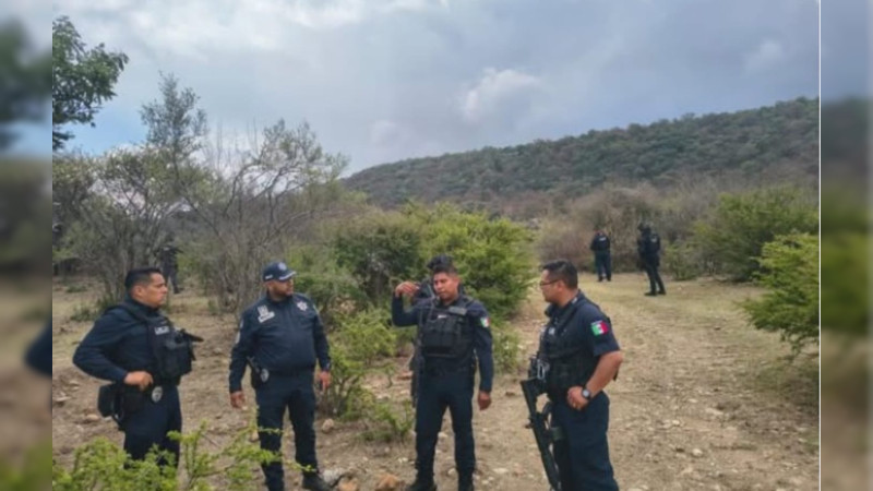Balacera en la sierra de Copándaro, Michoacán, desata operativo; aseguran vehículo ligado a grupos criminales 