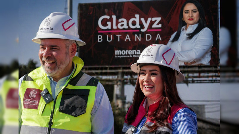 Gladyz Butanda bajo sospecha: promoción con recursos públicos, fracturas internas y un teleférico que tensa la apuesta de Bedolla para Michoacán rumbo a 2027 
