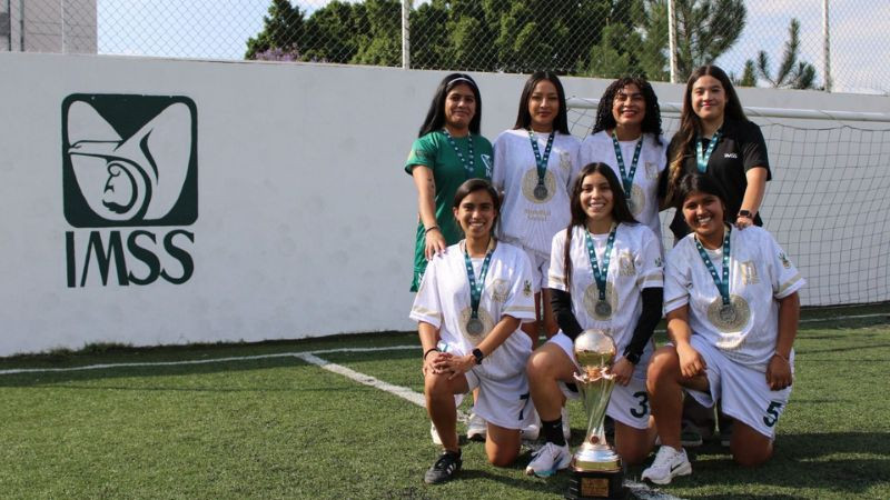 Obtiene IMSS Querétaro tercer lugar en Futsal Femenil Sub-21 