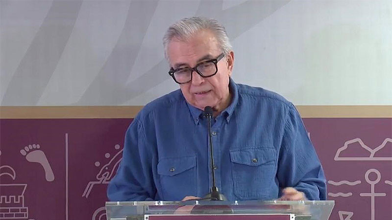 Gobernador de Sinaloa descarta tener información sobre supuesta captura de familiar de Joaquín Guzmán 