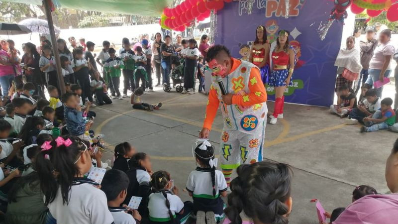 Celebra DIF Morelia a la niñez con alegría y valores en festivales “Héroes por la Paz” 