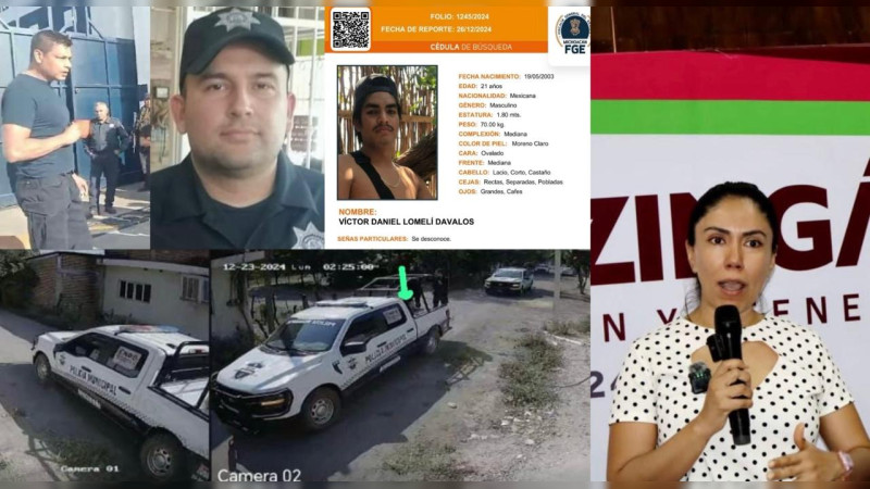 Michoacán: En medio de crisis por desaparecidos, policías de Apatzingán denunciados por secuestro de un joven; su papá fue a rescatarlo y también lo desaparecieron 