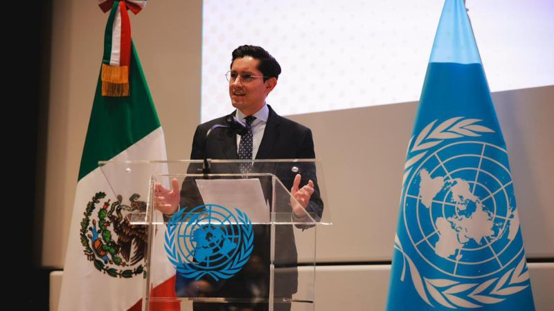 México reafirma compromiso con ONU durante presentación de informe 2020-2025 