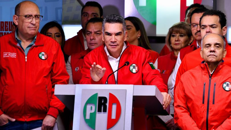 Alejandro Moreno expresa respaldo a gobernadora de Chihuahua ante presión del crimen organizado 