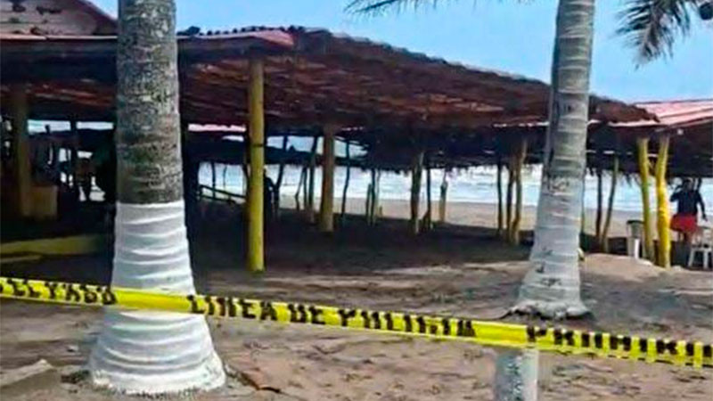 Persecución armada en playa de Montegordo de Tecolutla, Veracruz, deja cuatro heridos  