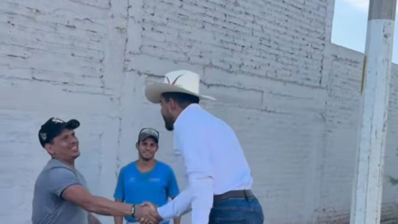 Supervisa Humberto Jiménez Solís obras próximas a inaugurarse en Los Reyes, Michoacán 