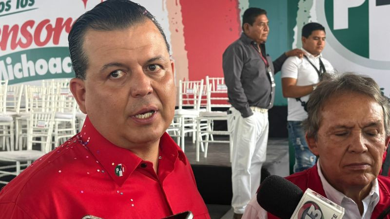 Toman protesta “Defensores de México” en Michoacán; PRI va por la recuperación de 650 mil votos 