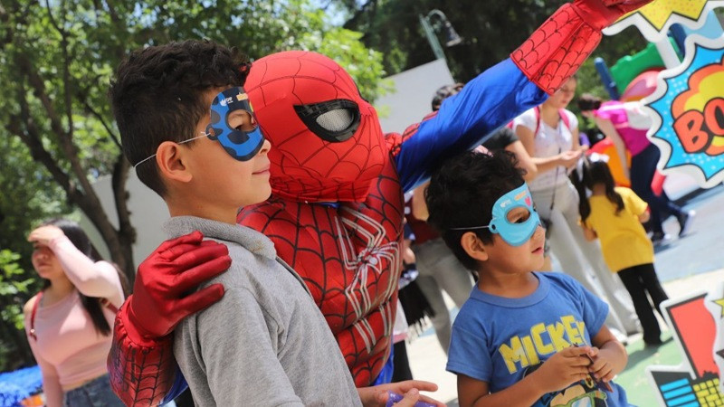 Con valores y alegría, niñas y niños celebraron 'Héroes por la Paz' en la Ludoteca del DIF Morelia 