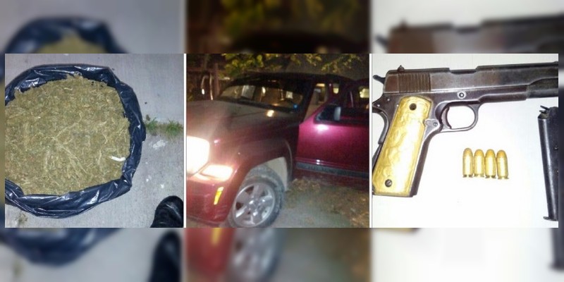 Aseguran casi 350 kilos de mota en Lázaro Cárdenas y Jacona - Foto 0 