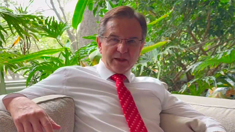 Asegura Esteban Moctezuma que su salida como embajador de México en EU no lo tomó por sorpresa; era un tema conversado con Sheinbaum  