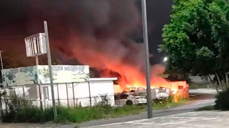 Se registran hechos violentos en Reynosa, Tamaulipas; balaceras, bloqueos y quemas asolan la ciudad 