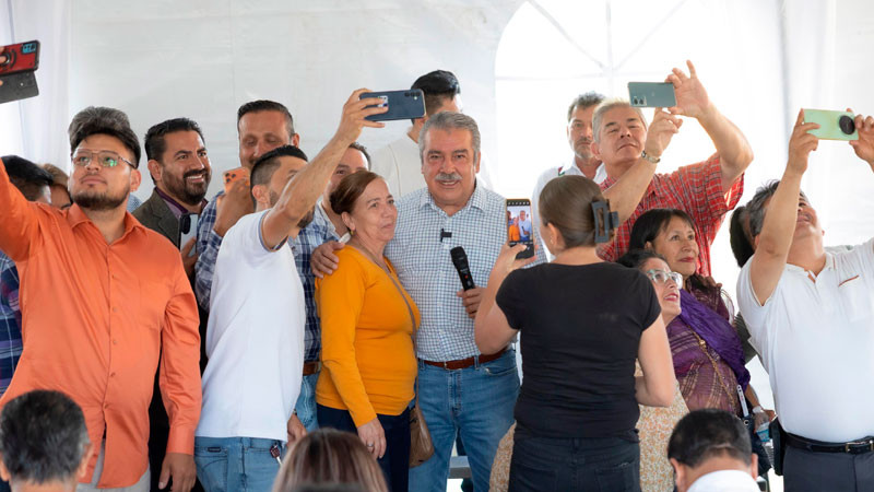 Se consolida Raúl Morón como el protagonista de la unidad en Michoacán 