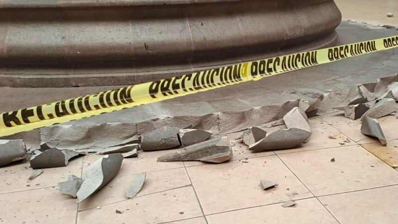 Alcalde de Celaya atribuye a la oposición actos vandálicos, tras daños en fuente de Presidencia Municipal 