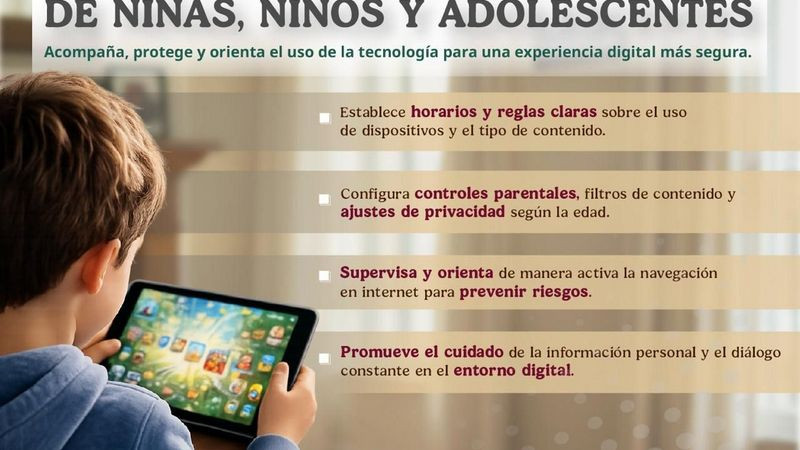 SSPC emite recomendaciones para proteger a menores en entornos digitales 