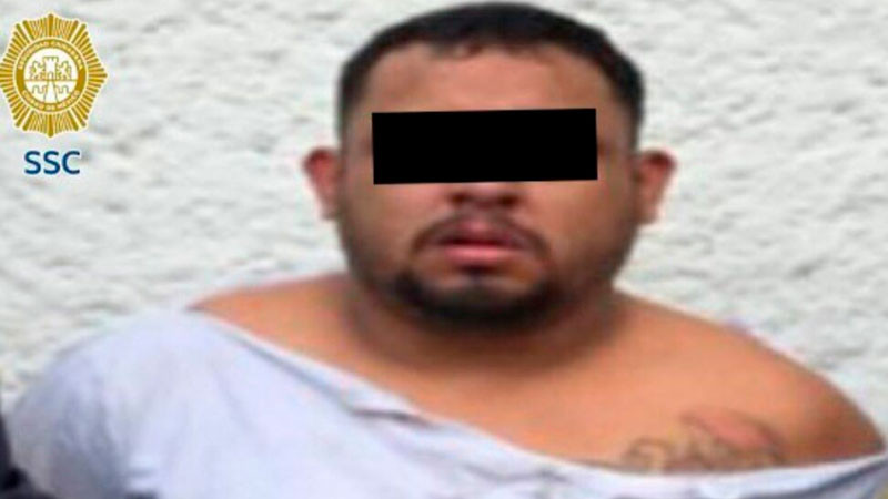 Detienen a "El Shimon", presunto líder criminal en la CDMX 