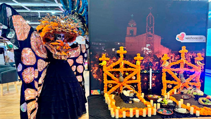 Michoacán proyecta su riqueza cultural en la edición 50 del Tianguis Turístico México 