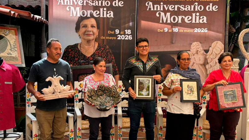 Casart anuncia Concursos Artesanales por 485 aniversario de Morelia 