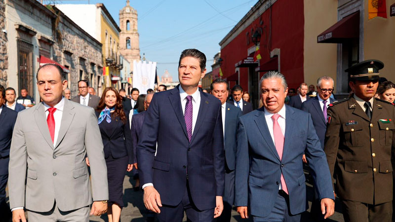 Presenta Gobierno de Morelia cartelera de 485 Aniversario de Morelia 