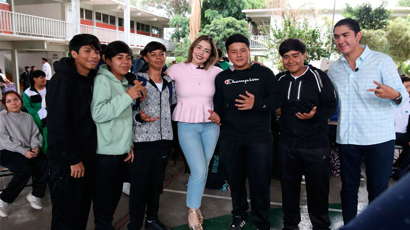 Fortalece Brissa Arroyo alianza con juventudes  