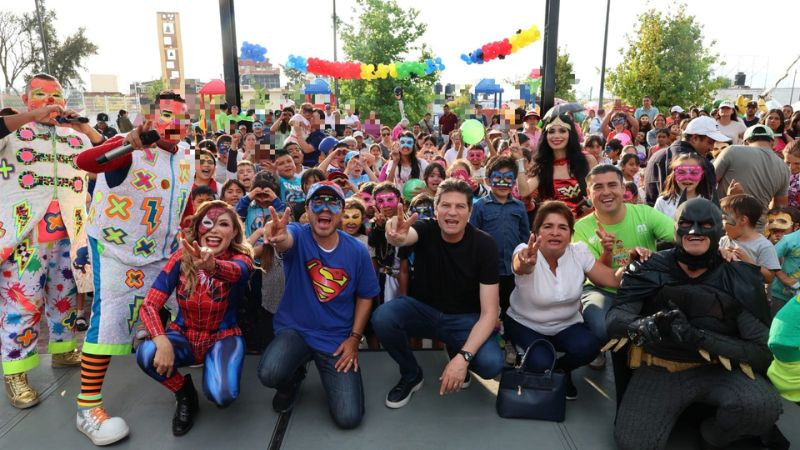 Alfonso Martínez celebra a la niñez en Santa María y llama a cuidar el futuro de Morelia