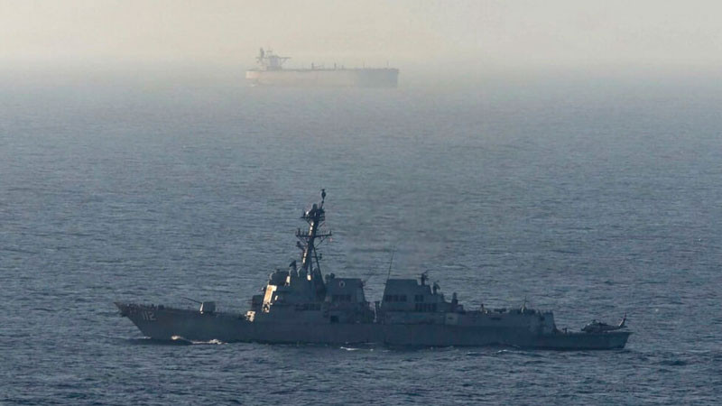 Asegura EEUU que su bloqueo tiene 20 buques varados en puertos iraníes 