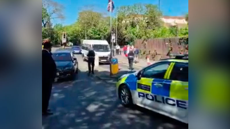 Reportan apuñalamiento doble en barrio judío de Londres 
