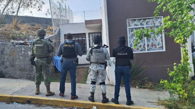 Tras cateos en Morelia, aseguran estupefacientes y detienen a cuatro personas 