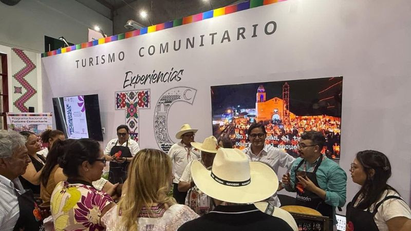 Michoacán lidera el modelo de turismo comunitario en el Tianguis Turístico 