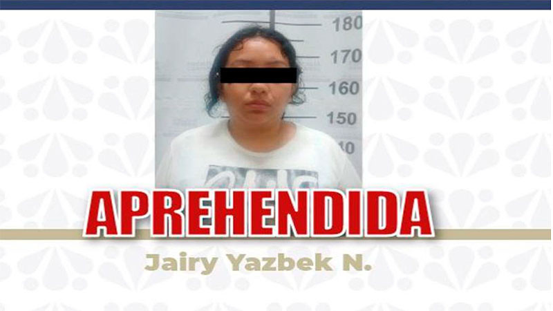 Detienen a mujer en Puebla al ser señalada como la probable responsable del fallecimiento de su hijo tras dejarlo solo, para irse de fiesta 