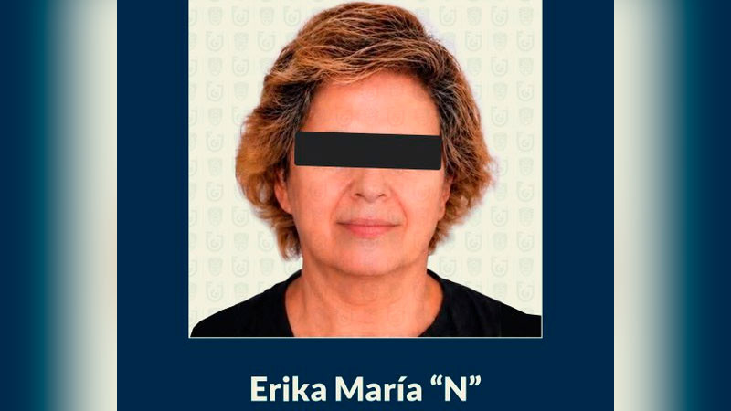 Capturan en Venezuela a Erika "N", presunta feminicida de Carolina Flores 