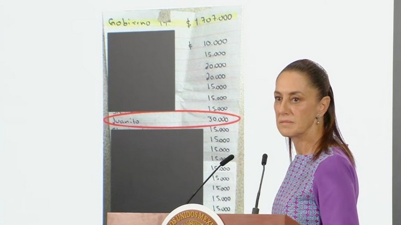 "Es una hoja de papel": Sheinbaum cuestiona pruebas enviadas por EU para acusar al gobernador de Sinaloa y otros funcionarios 