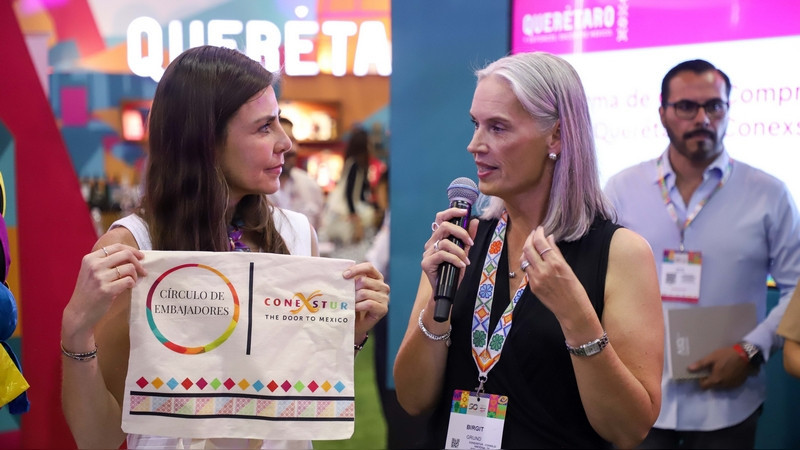 El proyecto queretano inclusivo Sentidos Vivos es galardonado en Tianguis Turístico 