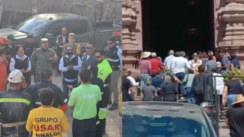 Dan último adiós a minero fallecido tras derrumbe en Sinaloa; estuvo más de 20 días atrapado 