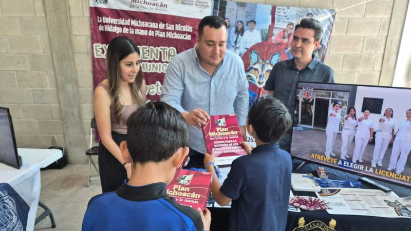 Exporienta de la UMSNH y la Feria Científica llega a la Región Lerma-Chapala