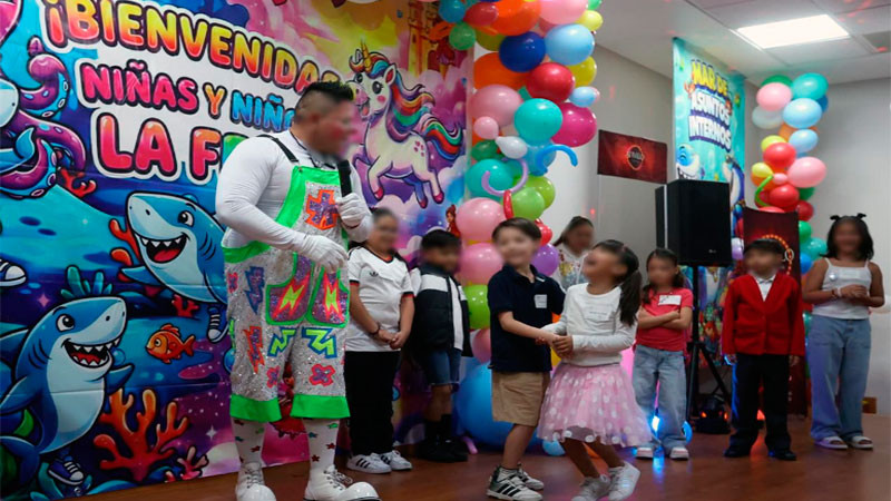 Festeja la FGR a las niñas y niños en su día 
