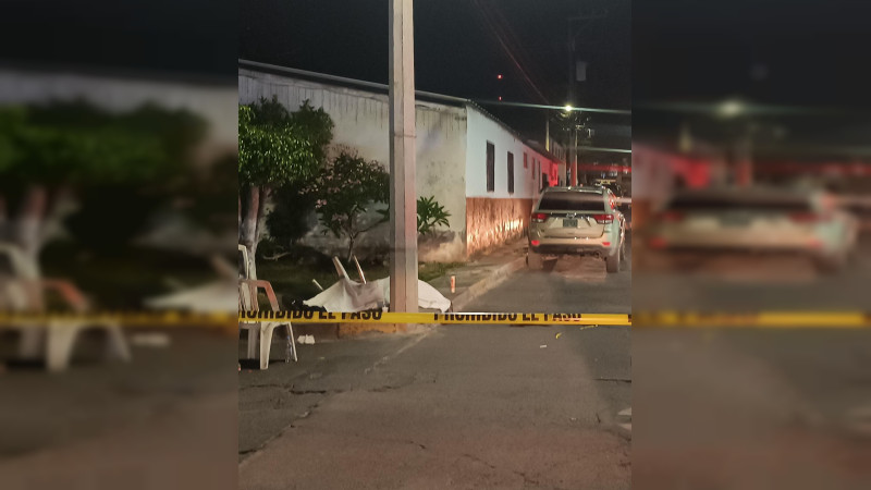 Disparan contra grupo y matan a un hombre en la colonia Santiaguito Indeco, en Morelia, Michoacán  