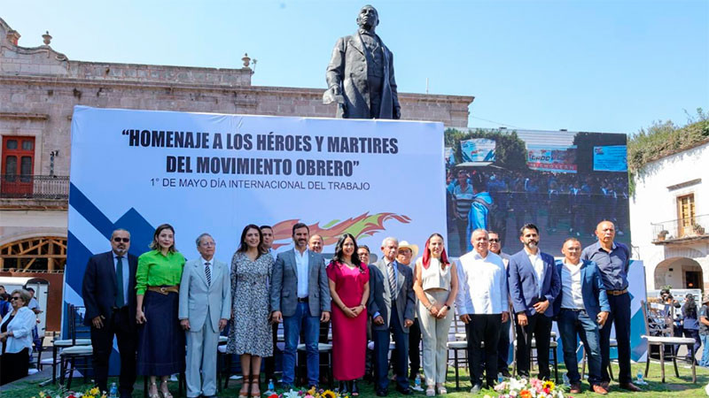 En el Día del Trabajo reconoce Brissa Arroyo la lucha sindical  