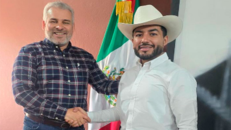 Reconoce Humberto Jiménez Solís respaldo del gobernador Alfredo Ramírez Bedolla para impulsar obras y desarrollo en Los Reyes 