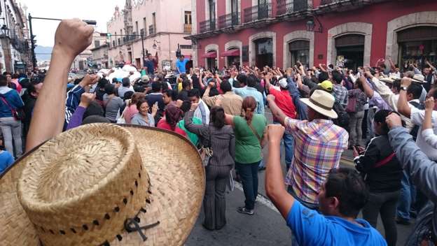 Se moviliza de nueva cuenta la CNTE en Morelia - Foto 3 