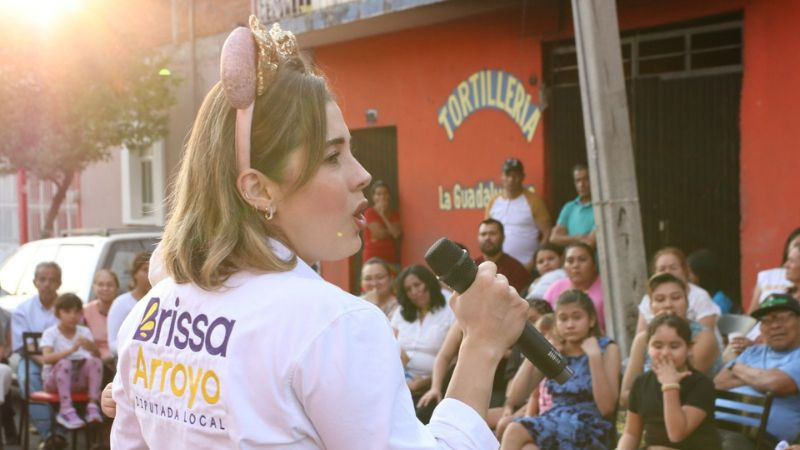 Seguimos construyendo colonias de paz para el presente y futuro: Brissa Arroyo 