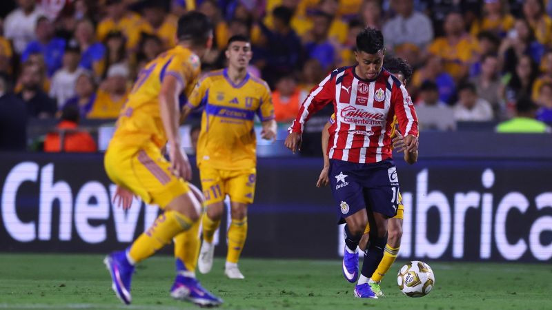 Tigres toma ventaja sobre Chivas en la ida de los Cuartos de Final del Clausura 2026 