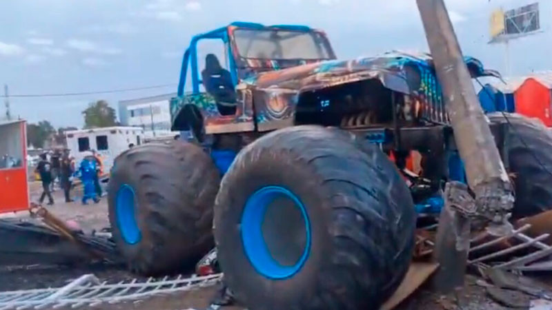 Accidente en evento de Monster Trucks en Colombia deja al menos 2 muertos y 37 heridos 